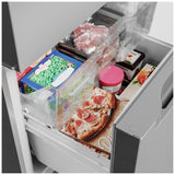 Midea MRB19B7AST Bottom Freezer Refrigerator, 30 inch Width, ENERGY STAR Certified, 18.7 cu. ft. Capacity, Stainless Steel colour