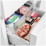 Midea MRB19B7AWW Bottom Freezer Refrigerator, 30 inch Width, ENERGY STAR Certified, 18.7 cu. ft. Capacity, White colour