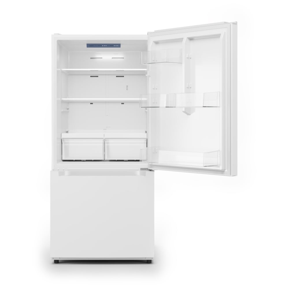 Midea MRB19B7AWW Bottom Freezer Refrigerator 30 inch
