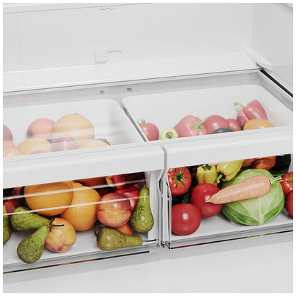 Midea MRB19B7AWW Bottom Freezer Refrigerator 30 inch