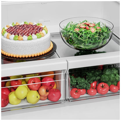 Midea MRB19B7AWW Bottom Freezer Refrigerator 30 inch