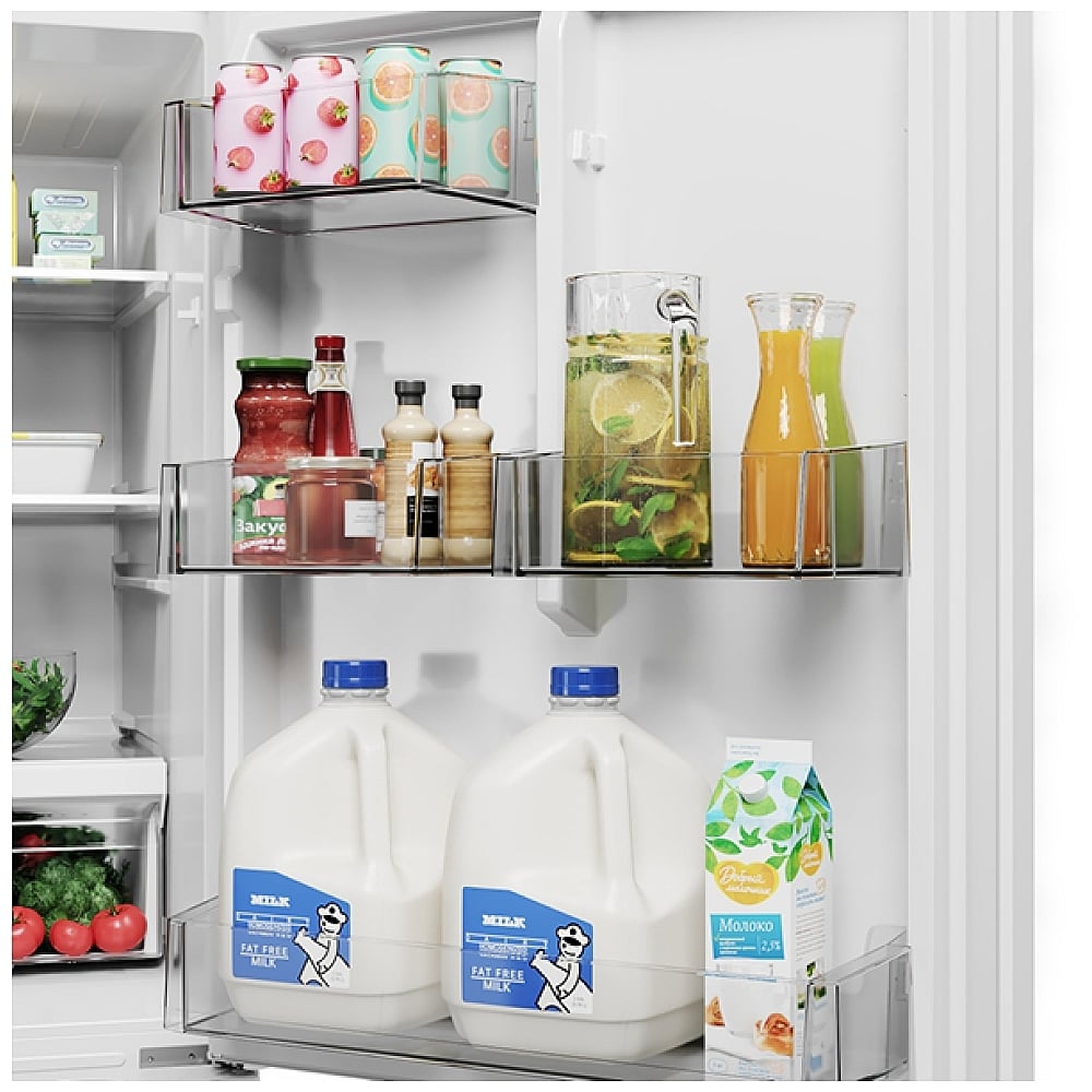 Midea MRB19B7AWW Bottom Freezer Refrigerator 30 inch