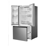 Midea MRF18B4AST French Door Refrigerator, 30 inch Width, 18.4 cu. ft. Capacity, Optional Ice Maker (Special Order), ENERGY STAR Certified, Stainless Steel colour