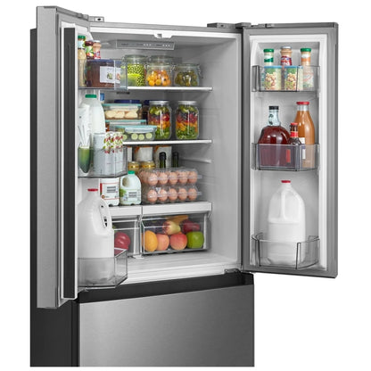 Midea MRF18B4AST French Door Refrigerator
