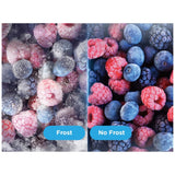 Midea MRF18B4AST French Door Refrigerator, 30 inch Width, 18.4 cu. ft. Capacity, Optional Ice Maker (Special Order), ENERGY STAR Certified, Stainless Steel colour