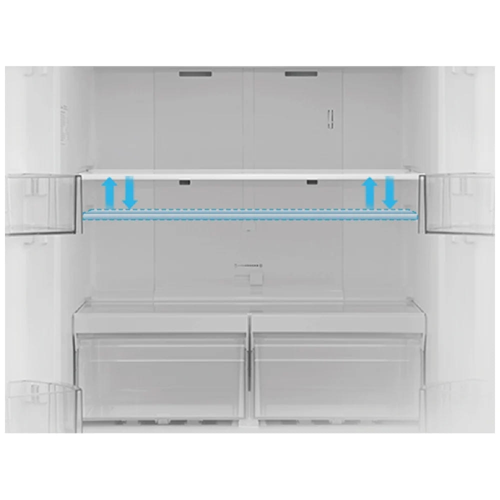 Midea MRF18B4AST French Door Refrigerator