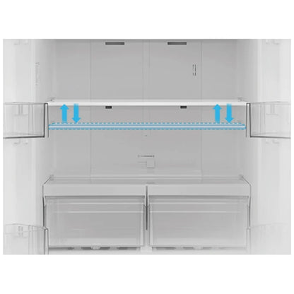 Midea MRF18B4AST French Door Refrigerator