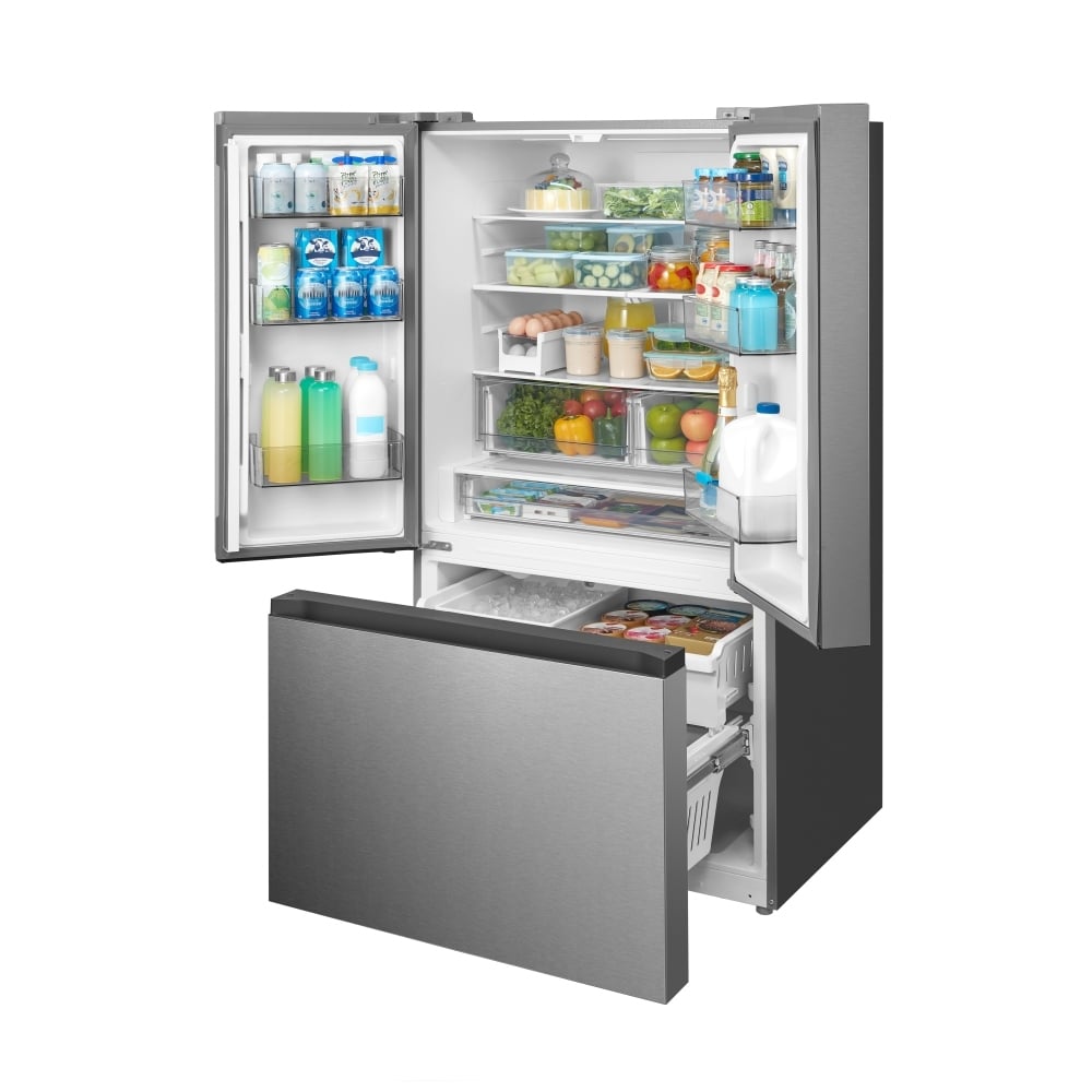 22.6 Cu. Ft. 33” Counter-Depth French Door with Ice Maker - Midea