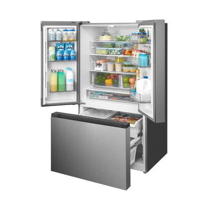 22.6 Cu. Ft. 33” Counter-Depth French Door with Ice Maker - Midea