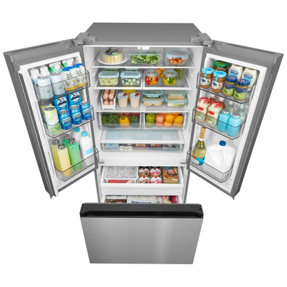 22.6 Cu. Ft. 33” Counter-Depth French Door with Ice Maker - Midea