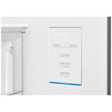 Midea MRF23I7AST Counter Depth French Door Refrigerator, 33 inch Width, 22.5 cu. ft. Capacity, Counter Depth, Ice Dispenser (Freezer Located), ENERGY STAR Certified, Stainless Steel colour