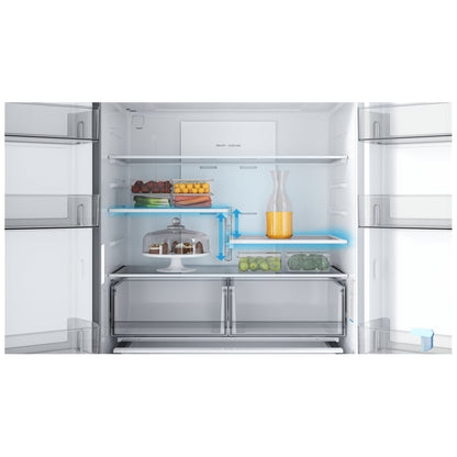 22.6 Cu. Ft. 33” Counter-Depth French Door with Ice Maker - Midea
