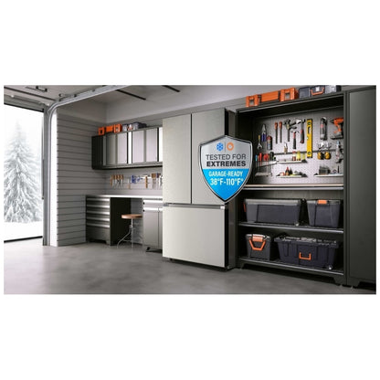 22.6 Cu. Ft. 33” Counter-Depth French Door with Ice Maker - Midea