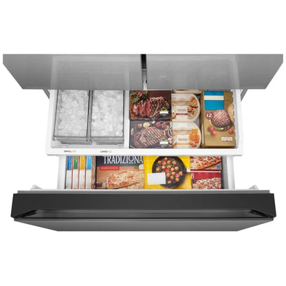 Midea MRF27I6BST French Door Refrigerator - 27 Cu. Ft. Stainless Steel