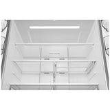 Midea MRF27I6BST Counter Depth French Door Refrigerator, 36 inch Width, 26.5 cu. ft. Capacity, Counter Depth, Water Dispenser (Interior), Ice Dispenser (Freezer Located), ENERGY STAR Certified, Stainless Steel colour