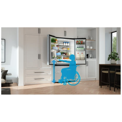 Midea MRF27I6BST French Door Refrigerator - 27 Cu. Ft. Stainless Steel