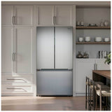 Midea MRF27I6BST Counter Depth French Door Refrigerator, 36 inch Width, 26.5 cu. ft. Capacity, Counter Depth, Water Dispenser (Interior), Ice Dispenser (Freezer Located), ENERGY STAR Certified, Stainless Steel colour