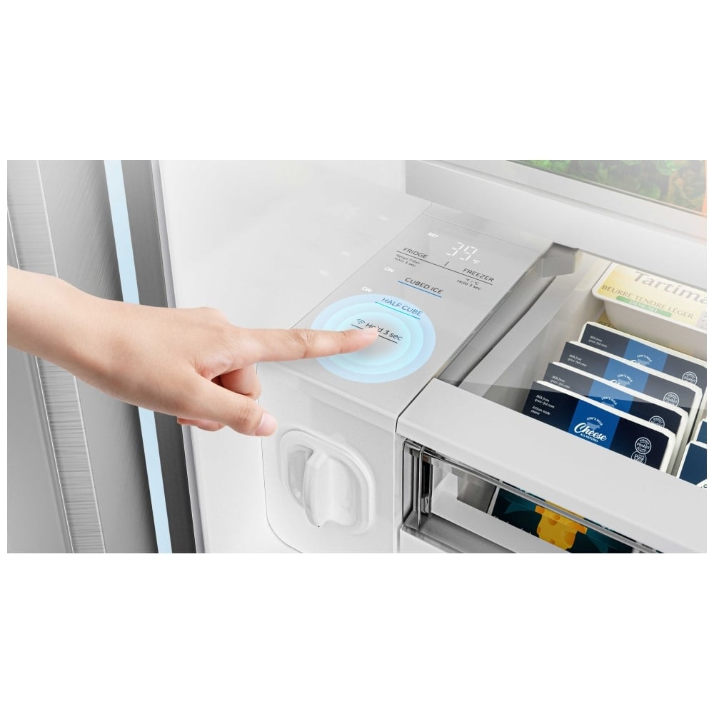 Midea MRF27I6BST French Door Refrigerator - 27 Cu. Ft. Stainless Steel