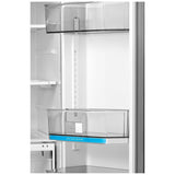 Midea MRF29D2AST French Door Refrigerator, 36 inch Width, 29.25 cu. ft. Capacity, Water Dispenser (Exterior), Ice Dispenser (Thru Door), ENERGY STAR Certified, Stainless Steel colour
