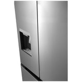 Midea MRF29D2AST French Door Refrigerator, 36 inch Width, 29.25 cu. ft. Capacity, Water Dispenser (Exterior), Ice Dispenser (Thru Door), ENERGY STAR Certified, Stainless Steel colour