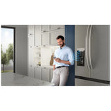 Midea MRF29D9BST French Door Refrigerator, 36 inch Width, 28.9 cu. ft. Capacity, Water Dispenser (Exterior), Ice Dispenser (Thru Door), ENERGY STAR Certified, Stainless Steel colour