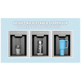 Midea MRF29D9BST French Door Refrigerator, 36 inch Width, 28.9 cu. ft. Capacity, Water Dispenser (Exterior), Ice Dispenser (Thru Door), ENERGY STAR Certified, Stainless Steel colour