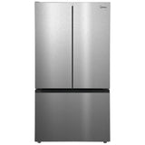 Midea MRF32I6BST French Door Refrigerator, 36 inch Width, 31.5 cu. ft. Capacity, Water Dispenser (Interior), Ice Dispenser (Freezer Located), ENERGY STAR Certified, Stainless Steel colour