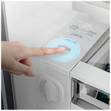 Midea MRF32I6BST French Door Refrigerator, 36 inch Width, 31.5 cu. ft. Capacity, Water Dispenser (Interior), Ice Dispenser (Freezer Located), ENERGY STAR Certified, Stainless Steel colour