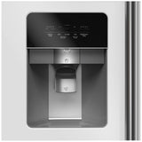 Maytag MRSF4036PW Side by Side Refrigerator, 36 inch Width, Ice Dispenser (Thru Door), Water Dispenser (Exterior), 25 cu. ft. Capacity, White colour