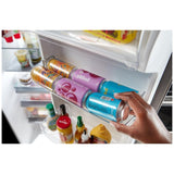 Maytag MRSF4036PW Side by Side Refrigerator, 36 inch Width, Ice Dispenser (Thru Door), Water Dispenser (Exterior), 25 cu. ft. Capacity, White colour