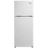 Midea MRT12B2AWW Top Freezer Refrigerator, 24 inch Width, 11.5 cu. ft. Capacity, Optional Ice Maker (Special Order), Counter Depth, White colour