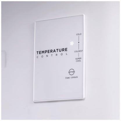 Midea MRT14D2BWW Top Freezer Refrigerator