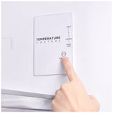 Midea MRT14D2BWW Top Freezer Refrigerator