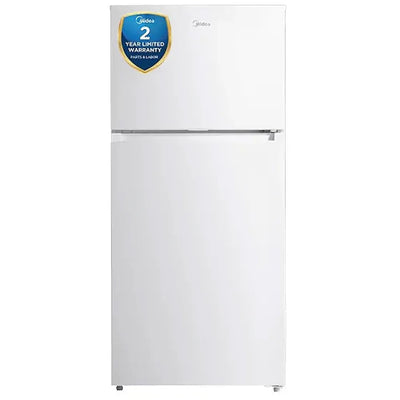 Midea MRT14D2BWW Top Freezer Refrigerator