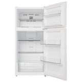 Midea MRT14D2BWW Top Freezer Refrigerator
