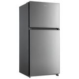 Midea MRT18D3BST Top Freezer Refrigerator, 30 inch Width, 18 cu. ft. Capacity, Optional Ice Maker (Special Order), ENERGY STAR Certified, Stainless Steel colour