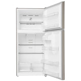 Midea MRT18D3BST Top Freezer Refrigerator, 30 inch Width, 18 cu. ft. Capacity, Optional Ice Maker (Special Order), ENERGY STAR Certified, Stainless Steel colour