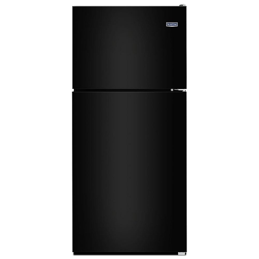 Maytag MRT311FFFE Top Freezer Refrigerator, 33 inch Width, 20.5 cu. ft. Capacity, Black colour