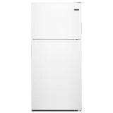 Maytag MRT311FFFH Top Freezer Refrigerator, 33 inch Width, 20.5 cu. ft. Capacity, White colour