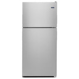 Maytag MRT311FFFZ Top Freezer Refrigerator, 33 inch Width, 20.5 cu. ft. Capacity, Stainless Steel colour