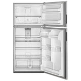 Maytag MRT311FFFZ Top Freezer Refrigerator, 33 inch Width, 20.5 cu. ft. Capacity, Stainless Steel colour