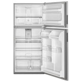 Maytag MRT311FFFZ Top Freezer Refrigerator, 33 inch Width, 20.5 cu. ft. Capacity, Stainless Steel colour