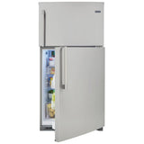 Maytag MRT711SMFZ Top Freezer Refrigerator, 33 inch Width, 21.24 cu. ft. Capacity, Ice Dispenser (Freezer Located), Stainless Steel colour