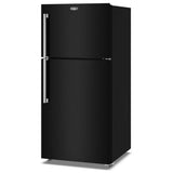 Maytag MRTX5119SB Top Freezer Refrigerator, 30 inch Width, 19 cu. ft. Capacity, Optional Ice Maker (Special Order), Black colour