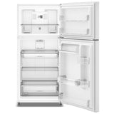 Maytag MRTX5119SW Top Freezer Refrigerator, 30 inch Width, 19 cu. ft. Capacity, Optional Ice Maker (Special Order), White colour