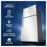 Maytag MRTX5119SW Top Freezer Refrigerator, 30 inch Width, 19 cu. ft. Capacity, Optional Ice Maker (Special Order), White colour
