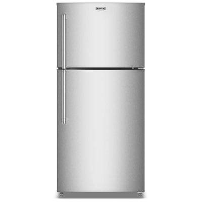 Maytag MRTX5119SZ Top Freezer Refrigerator, 30 inch Width, 19 cu. ft. Capacity, Optional Ice Maker (Special Order), Fingerprint-Resistant Stainless Finish colour, EvenAir™ Cooling System, PowerCold® Feature, BrightSeries™ LED, FreshLock™ crisper