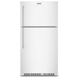 Maytag MRTX5121TW Top Freezer Refrigerator, 33 inch Width, 21 cu. ft. Capacity, Optional Ice Maker (Special Order), White colour, FreshLock™ crisper