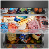 Maytag MRTX5121TW Top Freezer Refrigerator, 33 inch Width, 21 cu. ft. Capacity, Optional Ice Maker (Special Order), White colour, FreshLock™ crisper