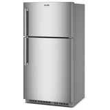 Maytag MRTX5121TZ Top Freezer Refrigerator, 33 inch Width, 21 cu. ft. Capacity, Optional Ice Maker (Special Order), Stainless Steel colour, EvenAir™ Cooling System, PowerCold® Feature, BrightSeries™ LED, FreshLock™ crisper